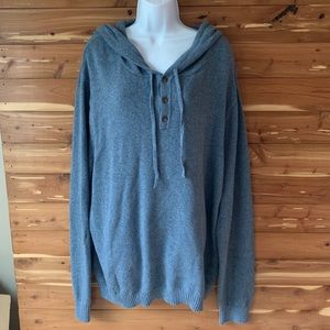 NWT Goodfellow & Co hoodie sweater blue XXL
